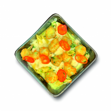 Ижевск Запеченная паста с хрустящей брокколи и сливочно-шпинатным соусом